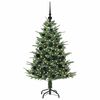 vidaXL Artificial Pre-lit Christmas Tree with Ball Set Green 120 cm