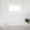 vidaXL Basement Window "RISOR" 90x50 cm Tilt&Turn DIN Right White