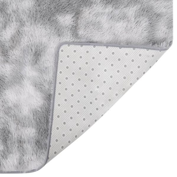 vidaXL Shaggy Rug Grey 230x160 cm