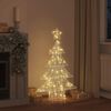 vidaXL Christmas Tree with 100 LEDs Warm white 120 cm Acrylic