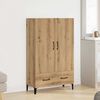 vidaXL Highboard Artisan Oak 70x31x115 cm Engineered Wood
