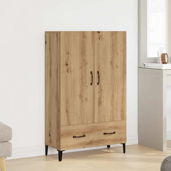 vidaXL Highboard Artisan Oak 70x31x115 cm Engineered Wood