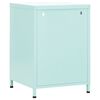 vidaXL Nightstand Mint 35x35x51 cm Steel