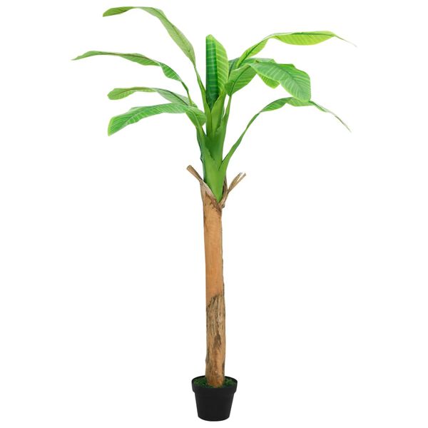 vidaXL Artificial Banana Tree with Pot 180 cm Green