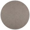 vidaXL Area Rugs Round LUGO Taupe &Oslash; 160 CM Polyester