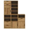 vidaXL Side Cabinets 5 pcs ODDA 40x24x79 cm Solid Wood Pine