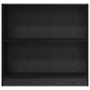 vidaXL Bookshelf Black Oak 80 x 24 x 76 cm Engineered Wood