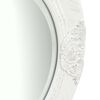 vidaXL Wall Mirror Baroque Style 50 cm White