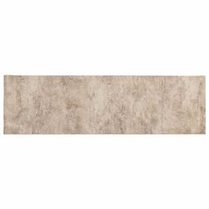 vidaXL Kitchen Rug Beige Concrete 150 x 45 cm 100% Polyamide Washable