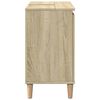 vidaXL Sink Cabinet Sonoma Oak 58x33x60 cm Engineered Wood