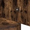 vidaXL Sideboard Smoked oak 40 x 40.5 x 75 cm Engineered wood