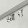 Sealskin Shower Curtain Rail Set Easy-Roll Aluminium