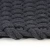 vidaXL Rug Rectangular Anthracite 80x160 cm Cotton