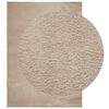 vidaXL Rug HUARTE Short Pile Soft and Washable Sand 240x340 cm