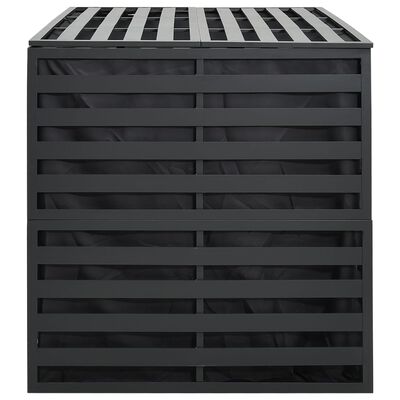 vidaXL Garden Storage Box Aluminium 150x100x100 cm Anthracite