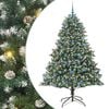 vidaXL Artificial Christmas Tree Green 210 cm