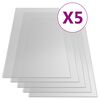 vidaXL Polycarbonate Sheets 5 pcs 4.5 mm 150x65 cm