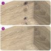 vidaXL Self-adhesive Screw Cover 2 pcs Sonoma Oak &Oslash; 20 x 0.5 mm
