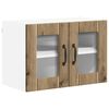 vidaXL Dishwasher Panel Lucca 2 pcs Artisan Oak 60 x 31 x 40 cm
