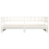 vidaXL Pull-out Day Bed without Mattress White 2x(90x190) cm