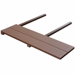 vidaXL Decking Board 6 pcs Brown WPC