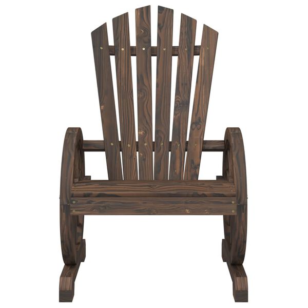 vidaXL Garden Adirondack Chair Solid Wood Fir