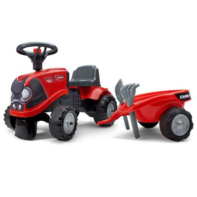 FALK Toy Tractor Set Case IH Babyfarmer 1/3