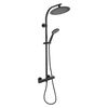 CORNAT Overhead Shower System NOIR STYLE Black