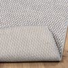vidaXL Area Rugs Rectangular LUGO Cream and Grey 200 x 80 cm Polyester