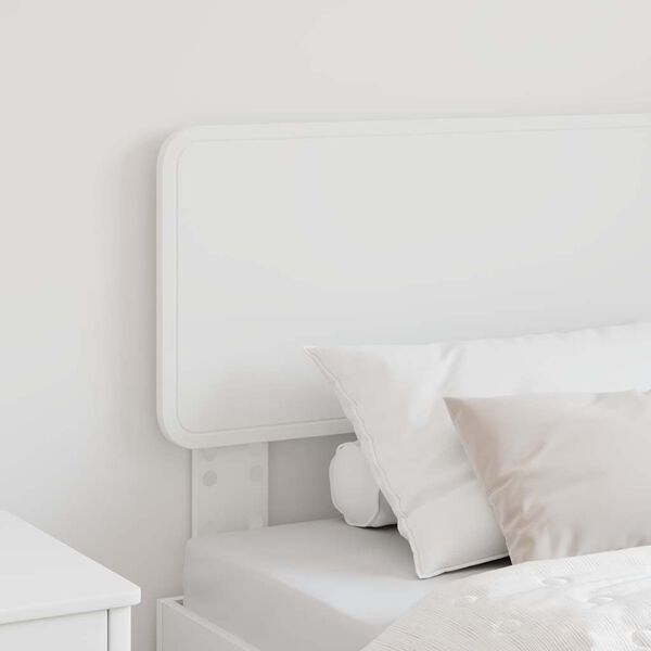 vidaXL Headboard with Headboard White 90 cm Engineered wood