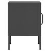 vidaXL Nightstand Anthracite 35x35x51 cm Steel