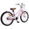 vidaXL Kids Bike 18'' for 5-7 Years Old Light Pink