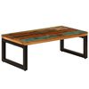 vidaXL Coffee Table | Multicolour with steel legs