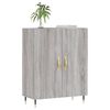 vidaXL Sideboard Grey Sonoma 69.5x34x90 cm Engineered Wood