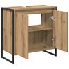 vidaXL Bathroom Cabinet Artisian Oak 60 x 30 x 60 cm Engineered Wood