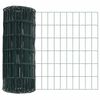 vidaXL Euro Fence Green 0.6 x 10 m PVC-coated iron