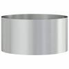 vidaXL Planter Ring 5 pcs Silver 40 x 40 x 20 cm Galvanised Steel