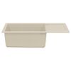 vidaXL Sink Beige 780 x 500 mm 80% Quartz and 20% Resin