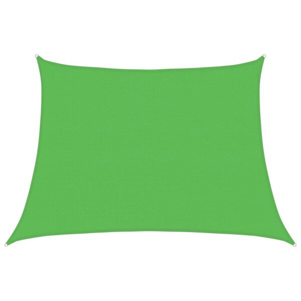 vidaXL Sunshade Sail 160 g/m² Light Green 4/5x3 m HDPE