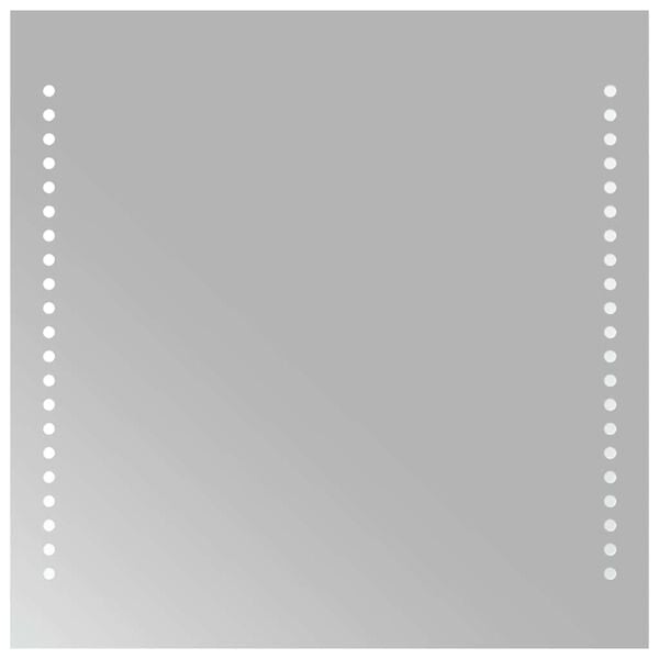 vidaXL LED Bathroom Mirror 40x40 cm