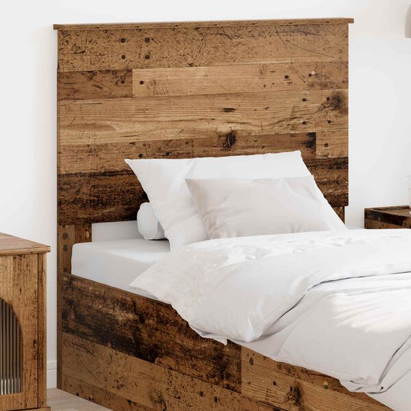 vidaXL Headboard Old Wood 75 cm Engineered Wood