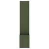 vidaXL Garden Privacy Screen Olive green 32 x 140 cm Cold-rolled steel