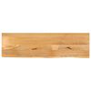 vidaXL Table Top Live Edge 140x20x2,5 cm Solid Wood Mango