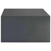 vidaXL Digital Safe with Lock Dark grey 42 x 37 x 20 cm Steel