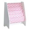 KidKraft Children's Sling Bookshelf Pink and White 60.96 x 29.85 x 71.12 cm
