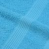 vidaXL Sauna Towels "FROGN" 10 pcs Turquoise 80x200 cm 360 gsm