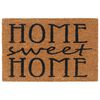 vidaXL Door Mat Natural 40x60 cm Tufted Coir