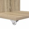 vidaXL Side Table Sonoma Oak 40 x 35 x 60 cm Engineered Wood