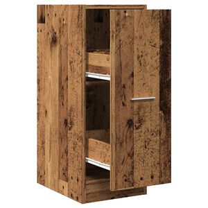 vidaXL Apothecary Cabinet Old Wood 30x41x77.5 cm Engineered Wood