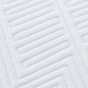 vidaXL Mattress White and Blue 160 x 200 cm Gel-Infused Foam
